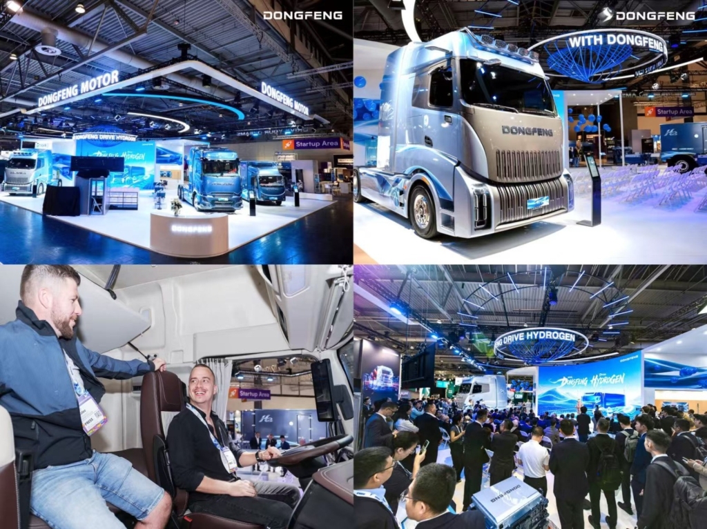 Dongfeng Motor Hannover Fuarında T1 Platformu ve Yeni Hidrojenli Ticari Araçlarını Tanıttı