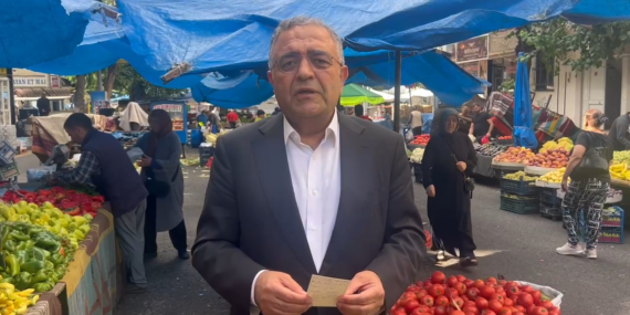 Milletvekili Sezgin Tanrıkulu Diyarbakır Semt Pazarında Ekonomik Göstergeleri ve Geçim Sıkıntısını Değerlendirdi