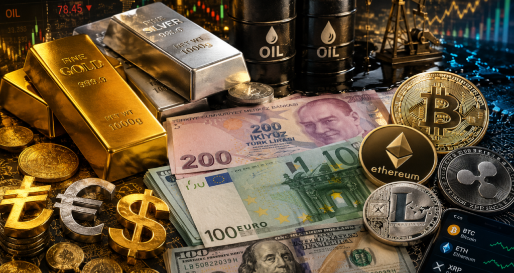 ABD Borsa Endeksleri Dokuz Aylık Dönemde Emtia ve Kripto Varlıkları Geride Bıraktı