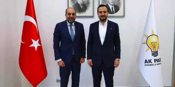 Rıza Saka AKP İstanbul İl Başkanlığını Ziyaret Etti